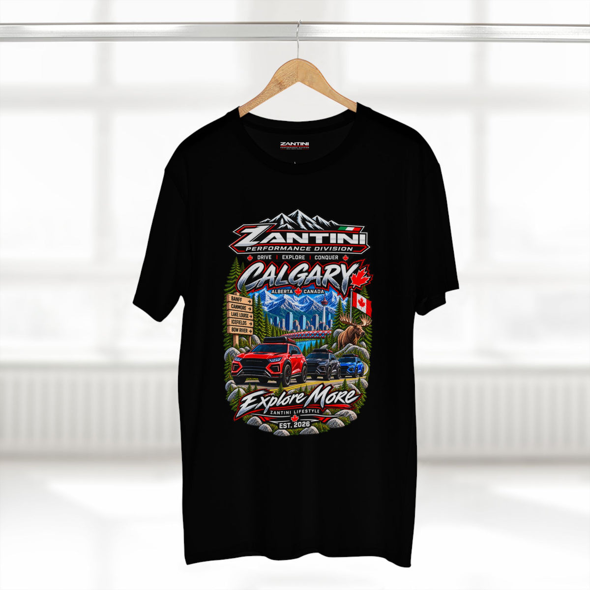 ZANTINI Calgary Alberta Explore More Premium T-Shirt