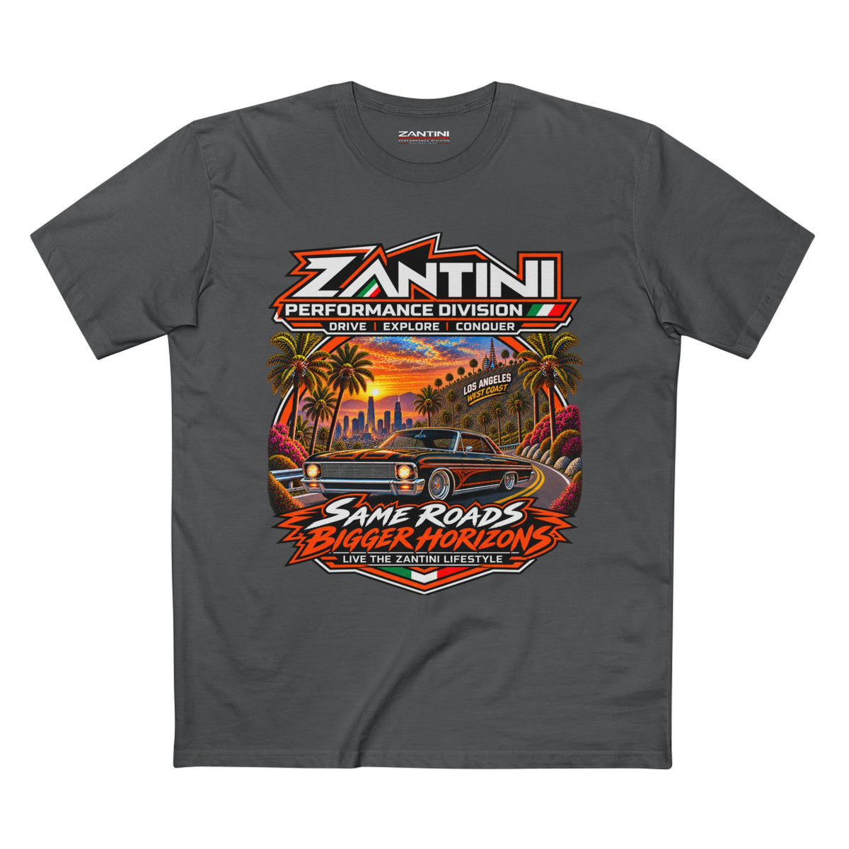 ZANTINI Los Angeles West Coast Lowrider Premium T-Shirt