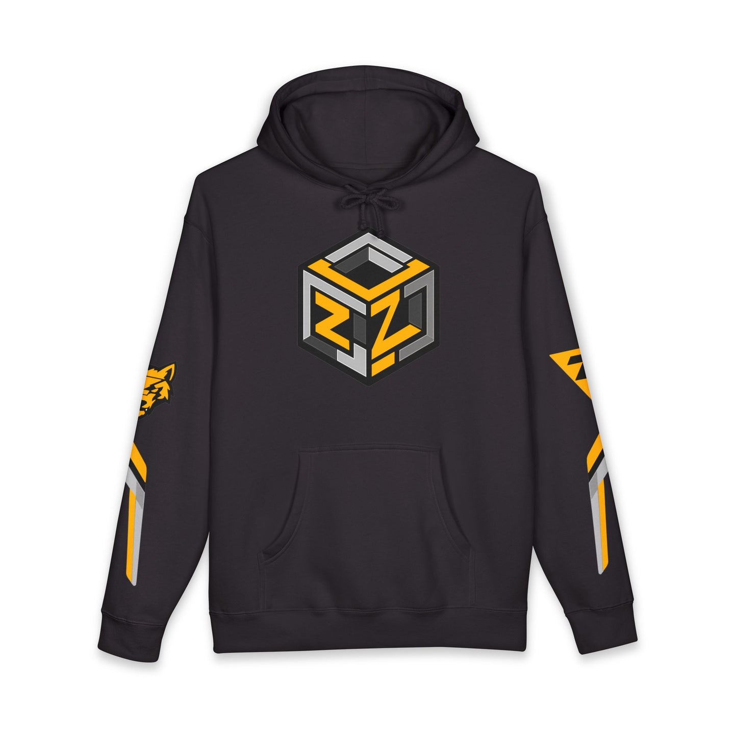 ZANTINI Zyrox R Hoodie | Yellow Hypercar Graphic Hoodie | Automotive Streetwear | Car Enthusiast Gift | Racing Hoodie