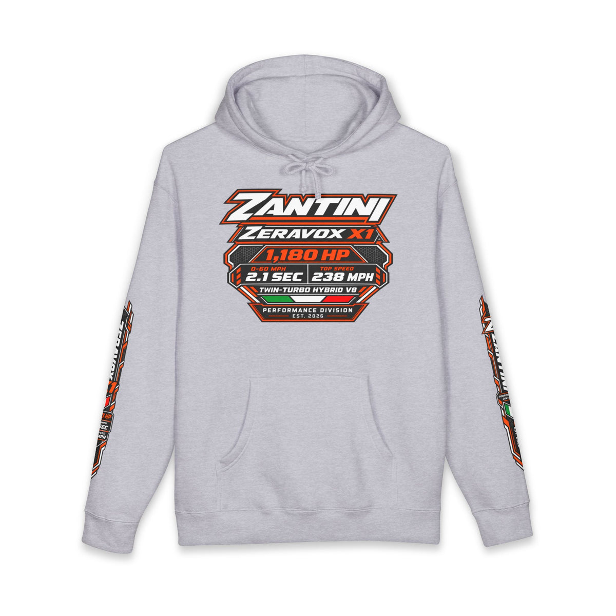 ZANTINI Zeravox X1 Performance Hoodie