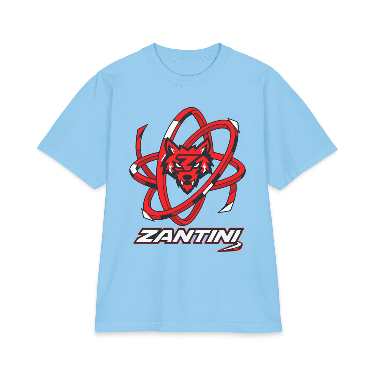 ZANTINI Wolf Orbit Performance Streetwear T-Shirt