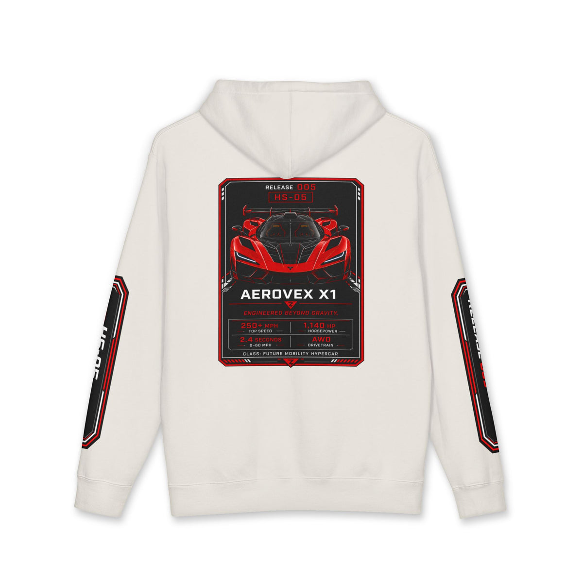 ZANTINI AEROVEX X1 Performance Racing Hoodie