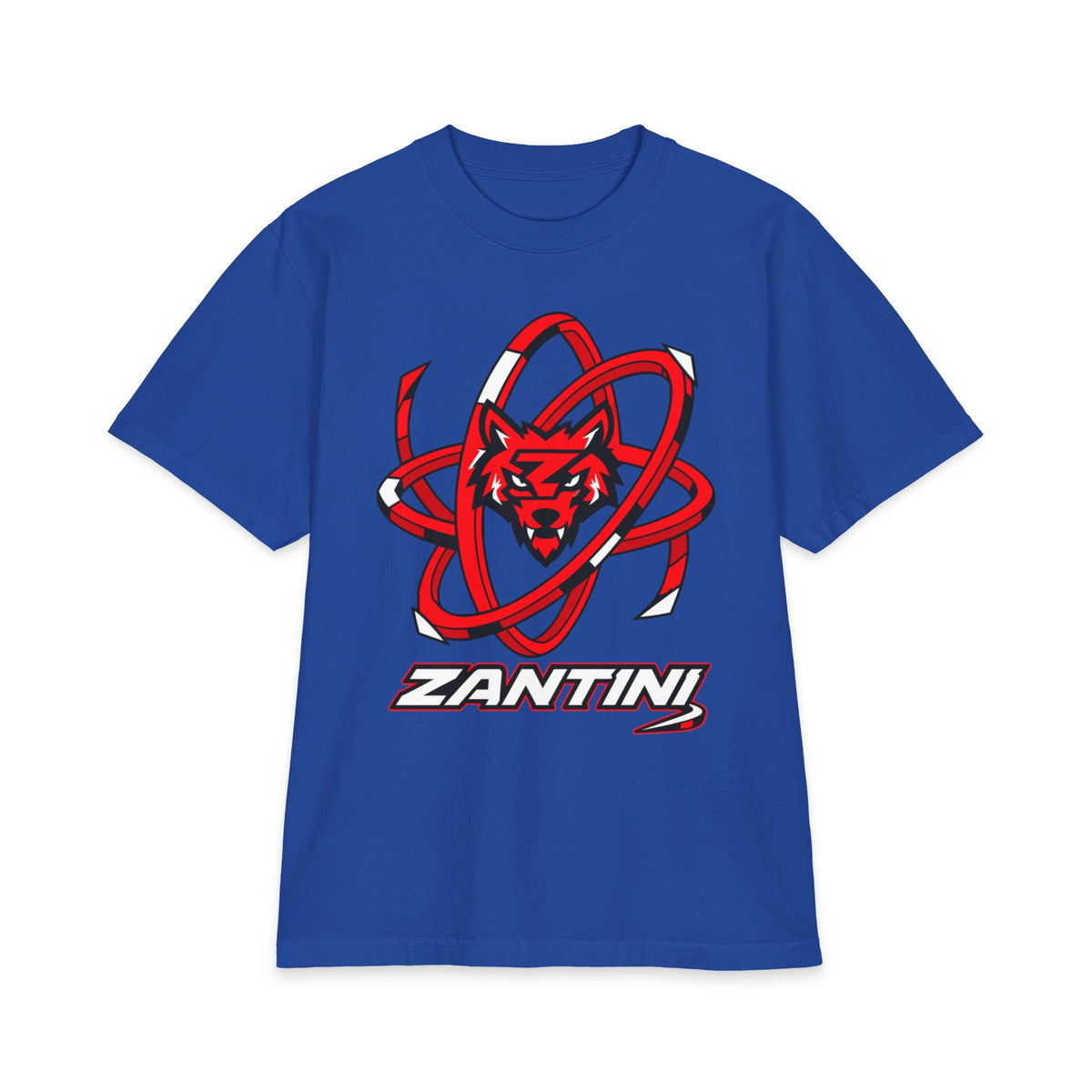 ZANTINI Wolf Orbit Performance Streetwear T-Shirt