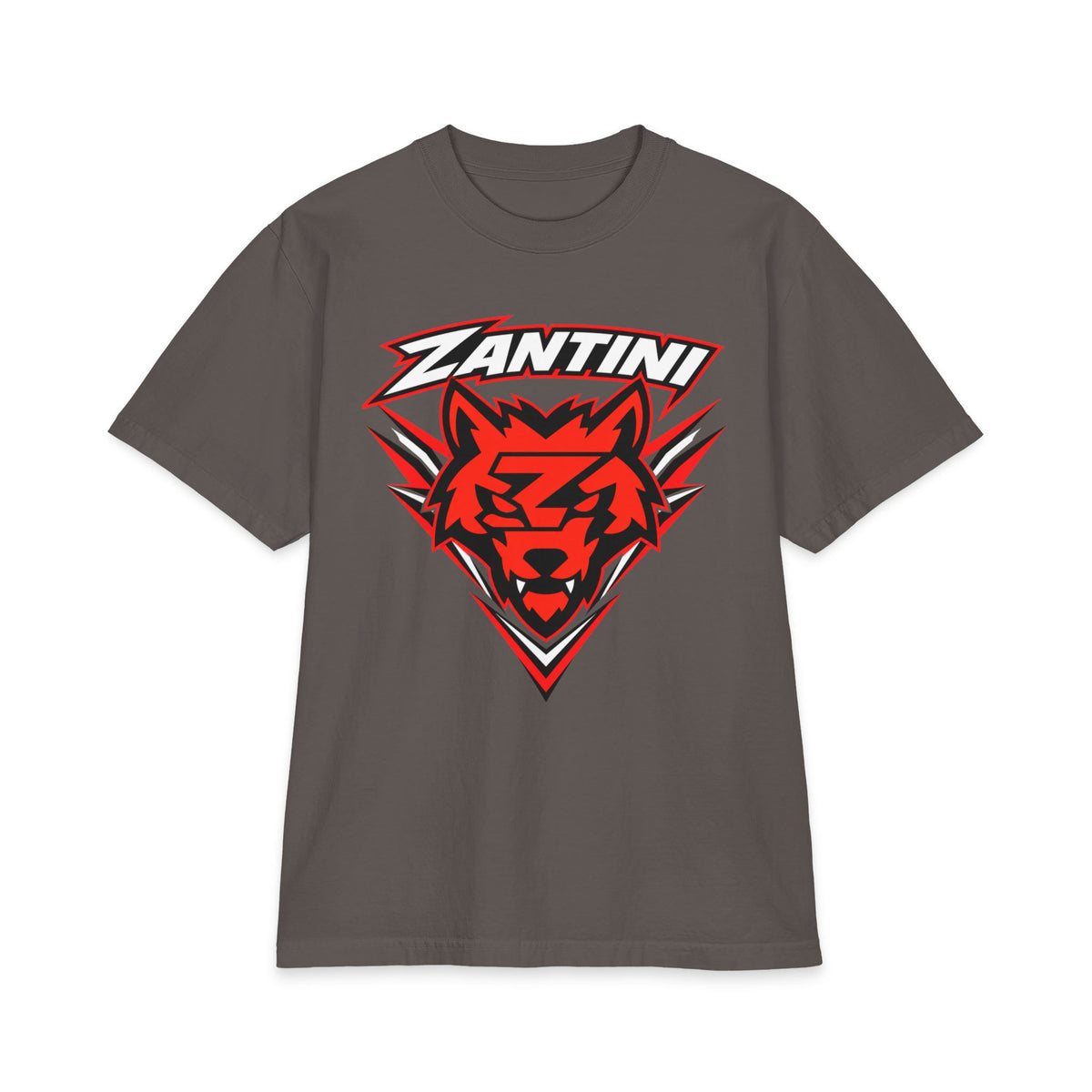 ZANTINI Wolf Graphic T-Shirt – Black