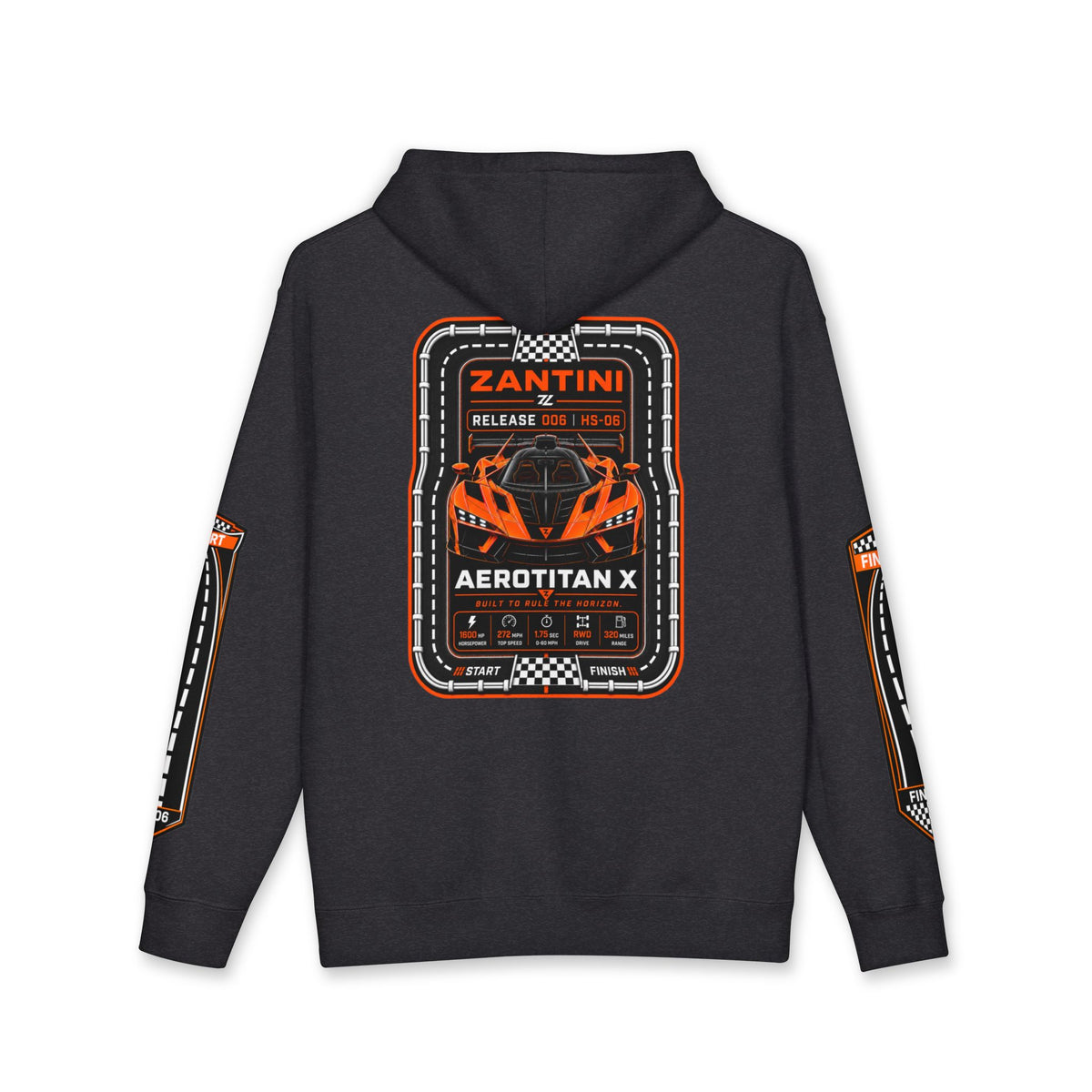 ZANTINI AEROTITAN X Release 006 Racing Hoodie