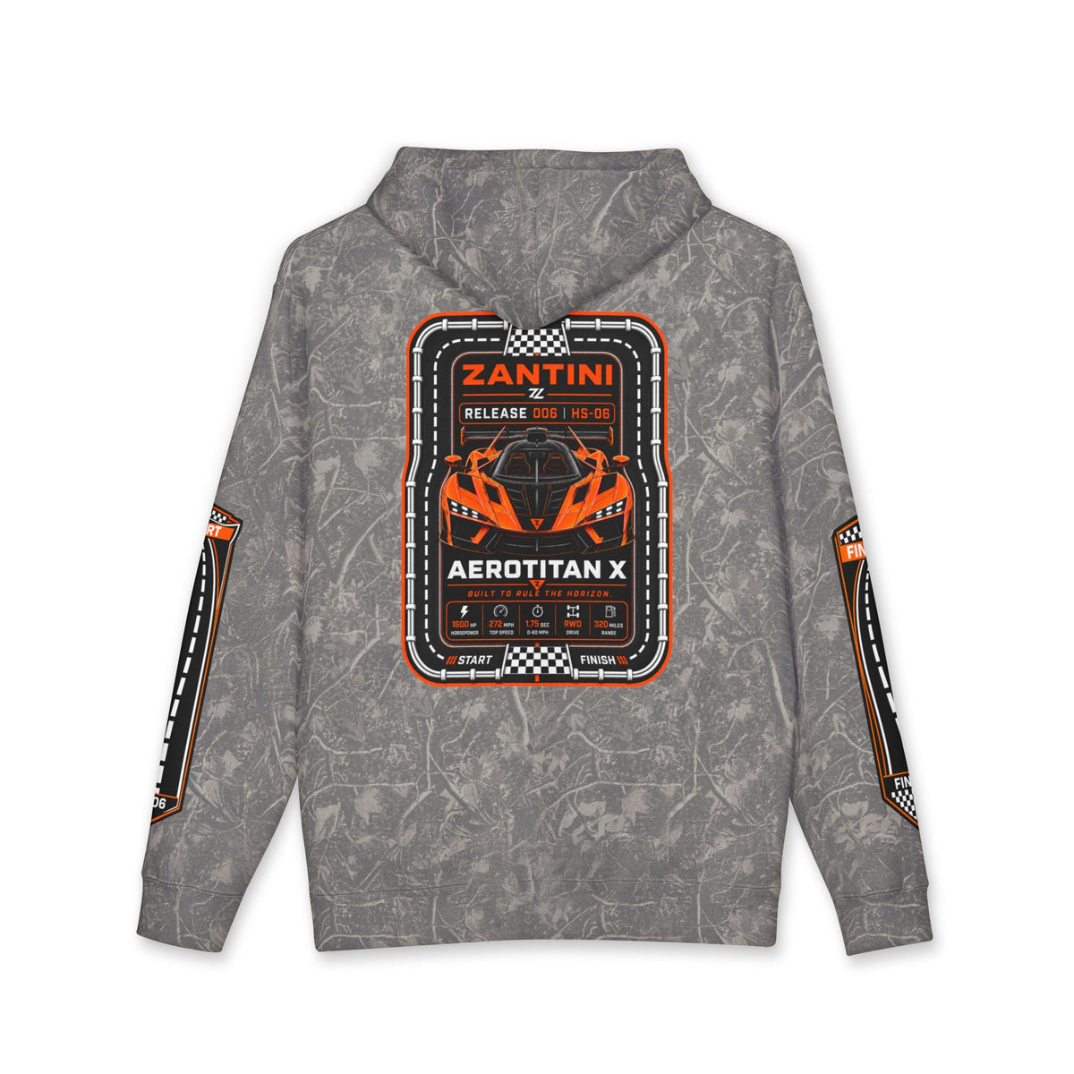 ZANTINI AEROTITAN X Release 006 Racing Hoodie
