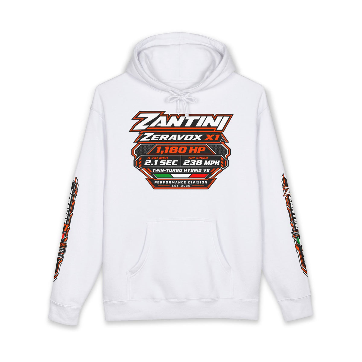 ZANTINI Zeravox X1 Performance Hoodie