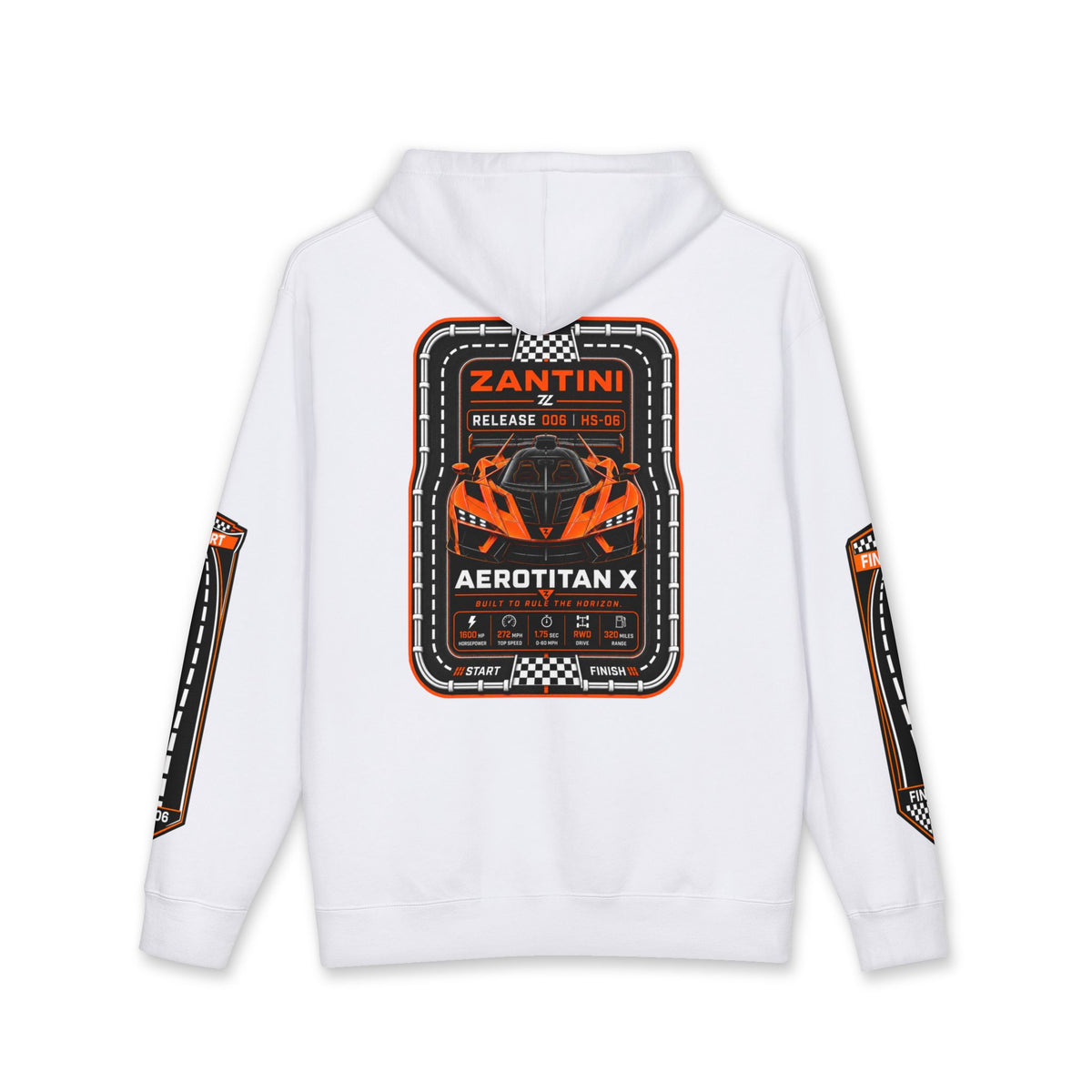 ZANTINI AEROTITAN X Release 006 Racing Hoodie