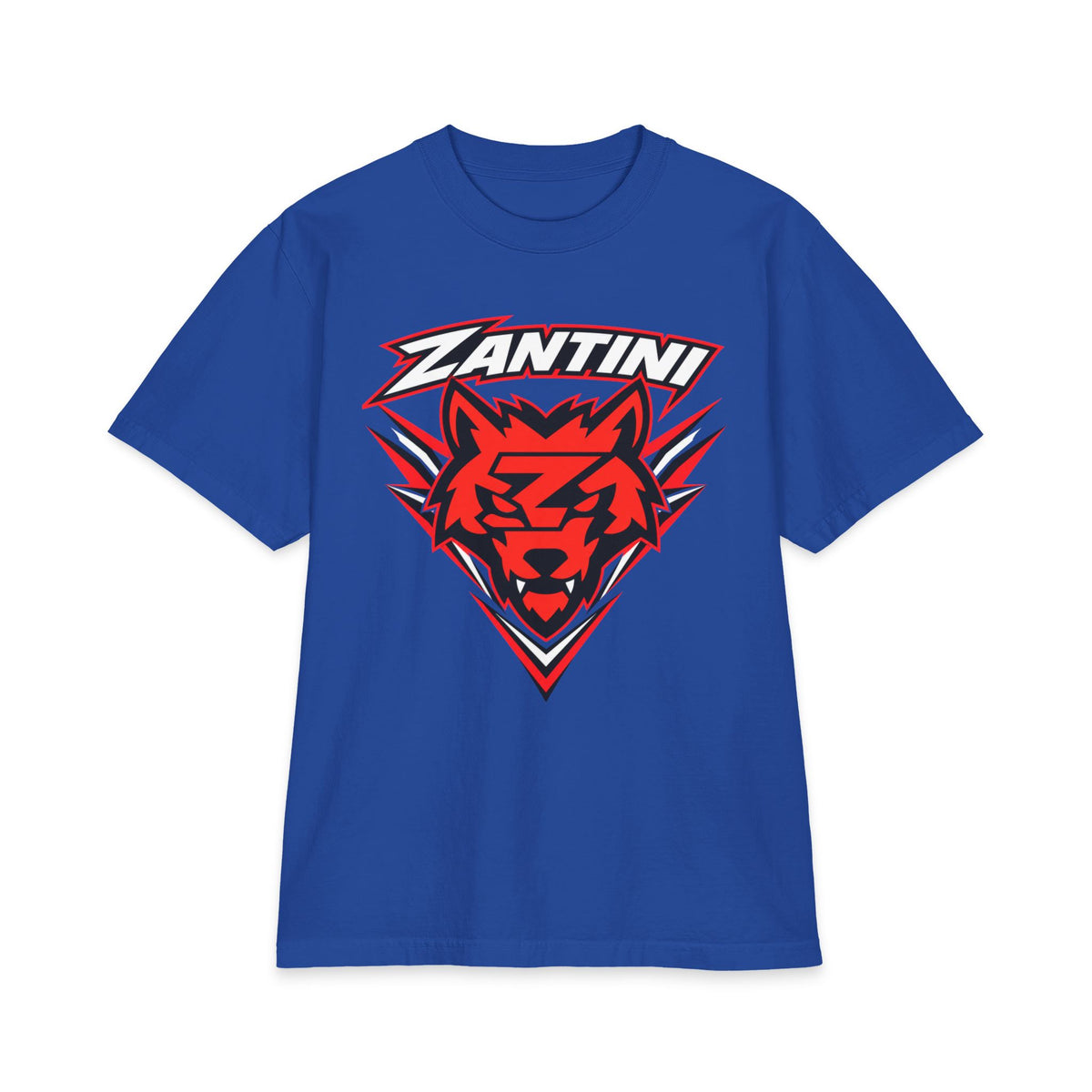 ZANTINI Wolf Graphic T-Shirt – Black