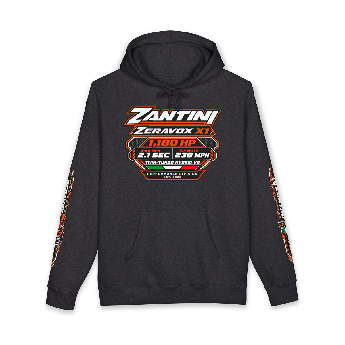 ZANTINI Zeravox X1 Performance Hoodie