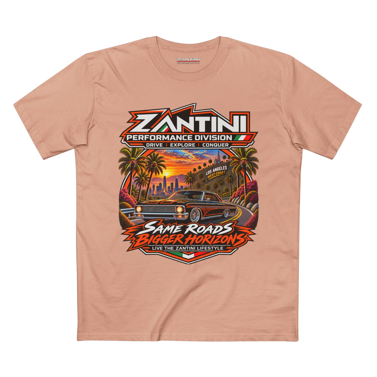 ZANTINI Los Angeles West Coast Lowrider Premium T-Shirt