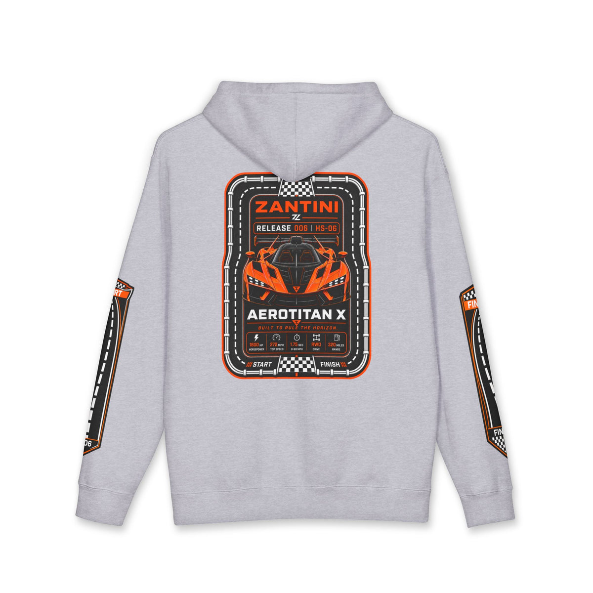 ZANTINI AEROTITAN X Release 006 Racing Hoodie