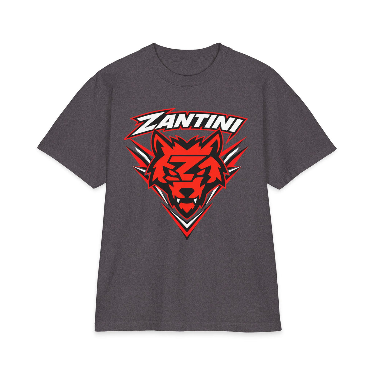 ZANTINI Wolf Graphic T-Shirt – Black