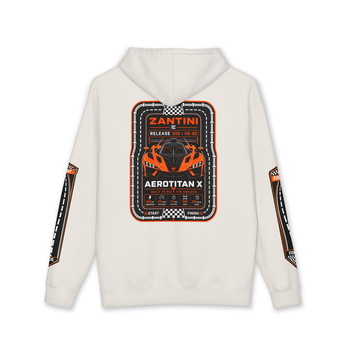 ZANTINI AEROTITAN X Release 006 Racing Hoodie