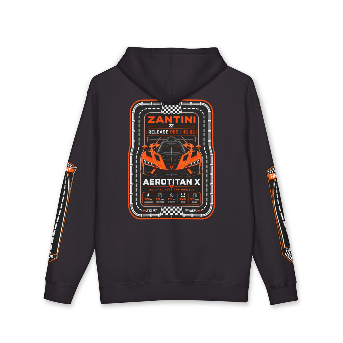 ZANTINI AEROTITAN X Release 006 Racing Hoodie