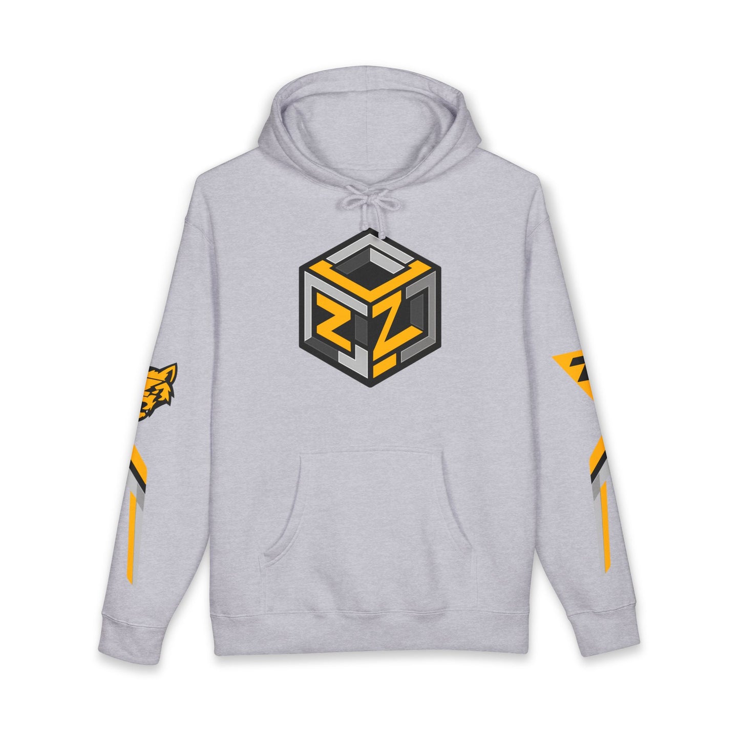 ZANTINI Zyrox R Hoodie | Yellow Hypercar Graphic Hoodie | Automotive Streetwear | Car Enthusiast Gift | Racing Hoodie