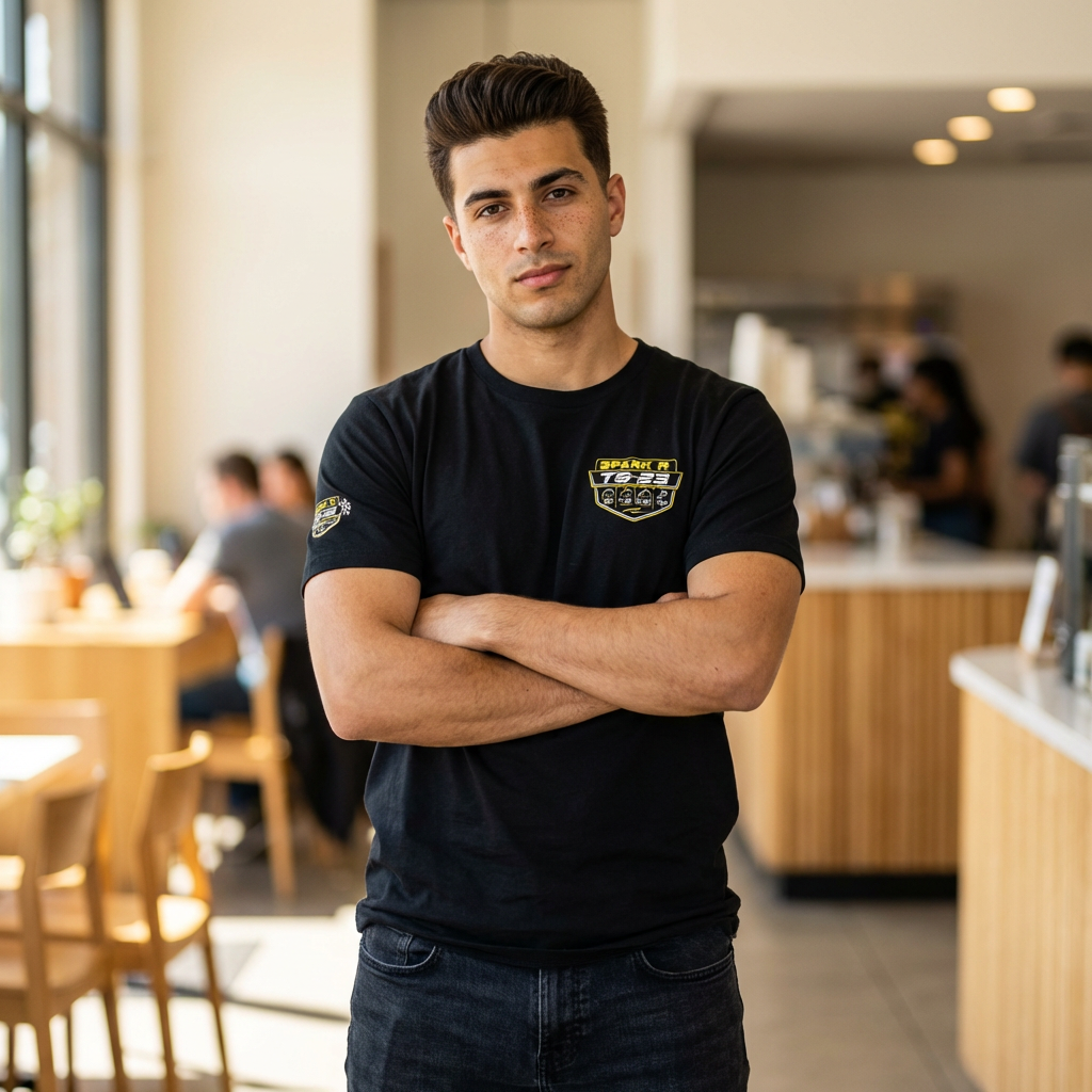 ZANTINI Spark R TS-23 Hypercar Technical Spec T-Shirt | Motorsport Streetwear | Track Series Performance Tee