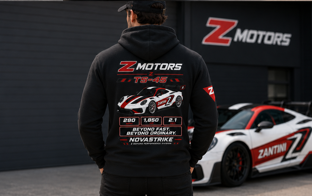 Z Motors TS-45 Novastrike Premium Motorsport Hoodie