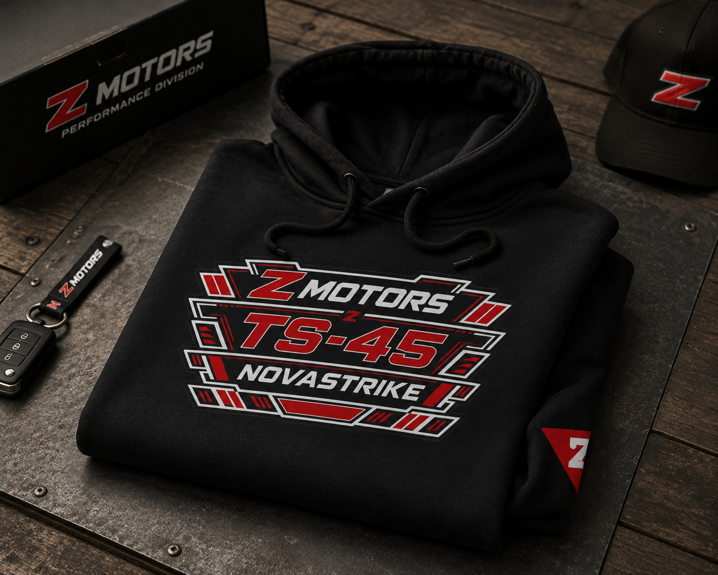 Z Motors TS-45 Novastrike Premium Motorsport Hoodie