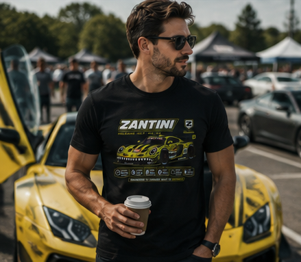 ZANTINI HS-07 Release 007 Performance Racing Graphic T-Shirt
