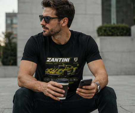ZANTINI HS-07 Release 007 Performance Racing Graphic T-Shirt