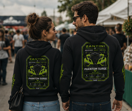 ZANTINI Phantom Surge Release 003 Performance Hoodie