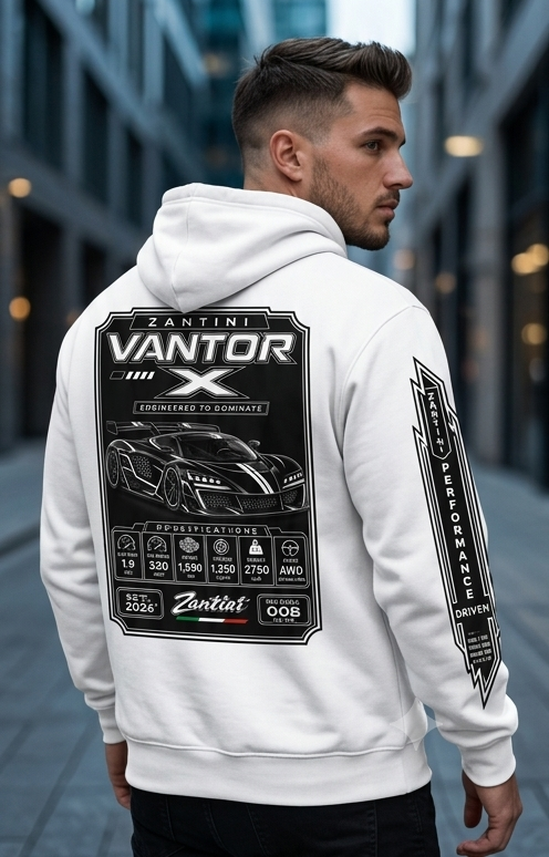 ZANTINI VANTOR X Performance Racing Hoodie | Release 008 HS-08
