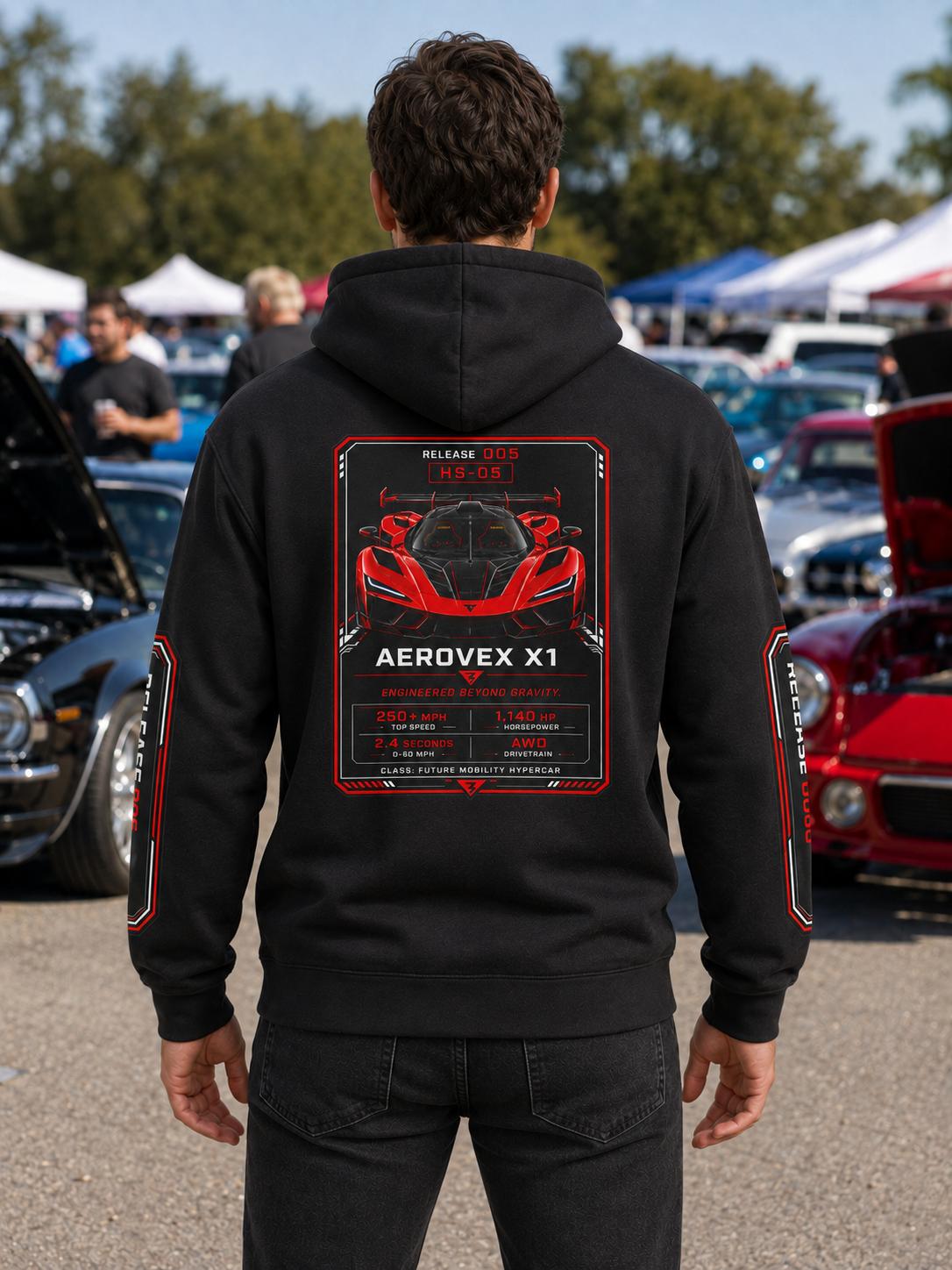 ZANTINI AEROVEX X1 Performance Racing Hoodie