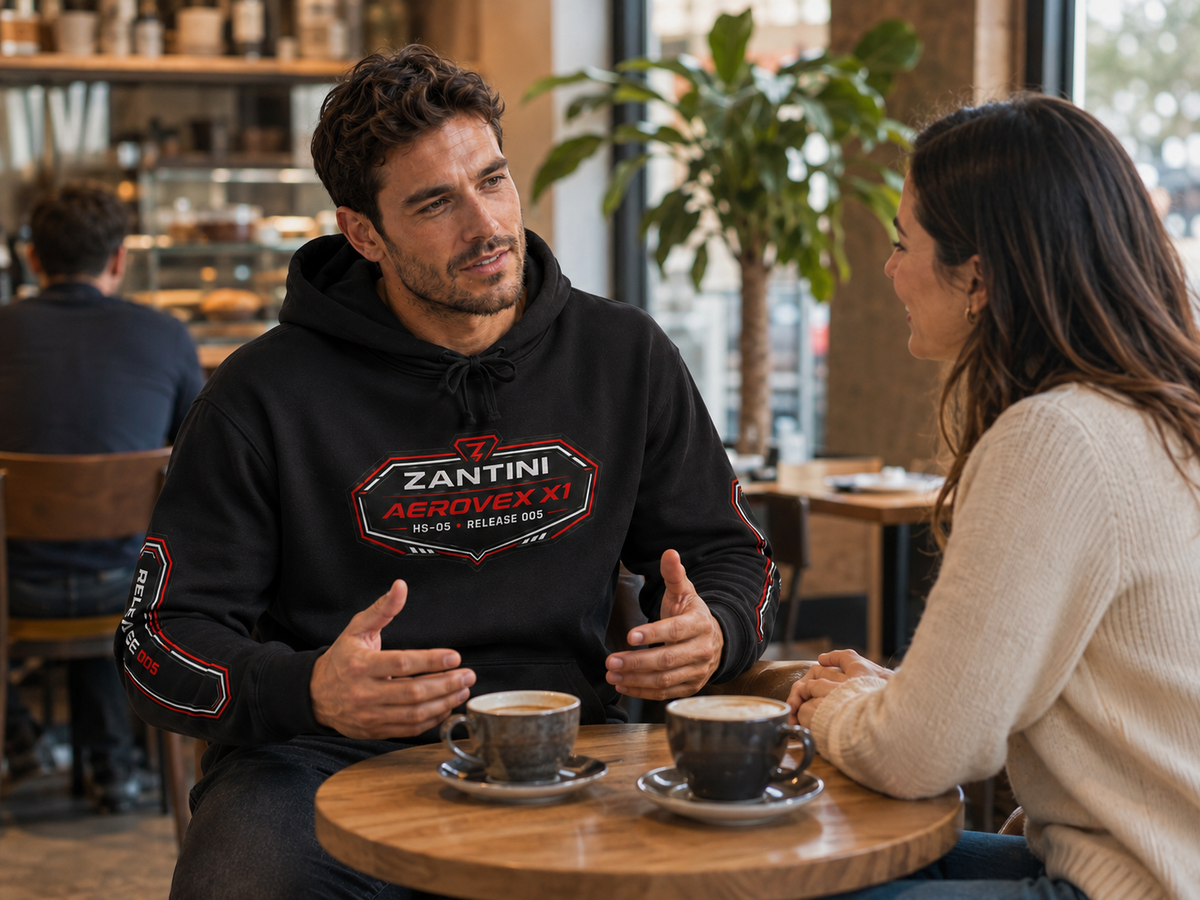 ZANTINI AEROVEX X1 Performance Racing Hoodie