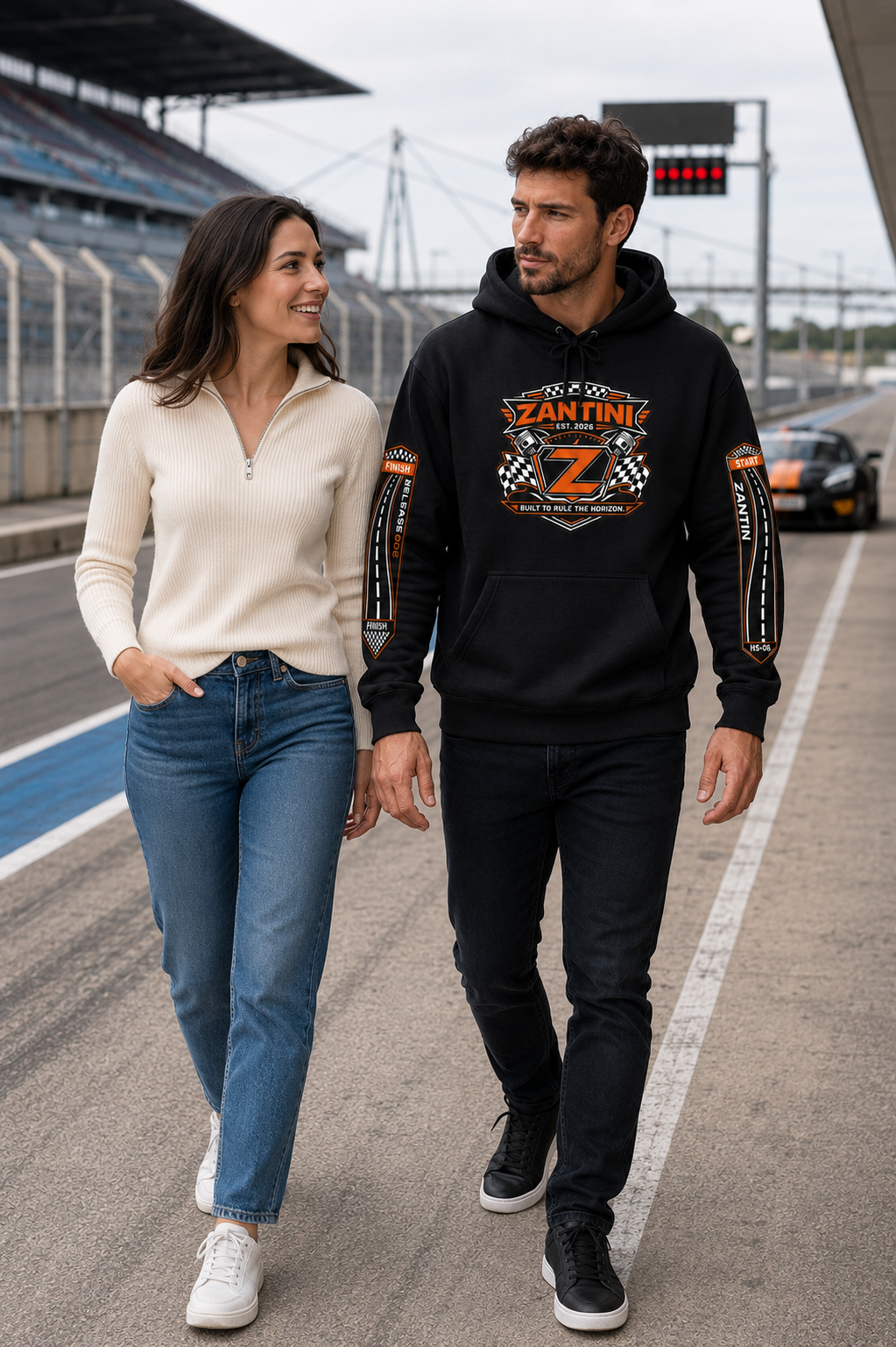 ZANTINI AEROTITAN X Release 006 Racing Hoodie