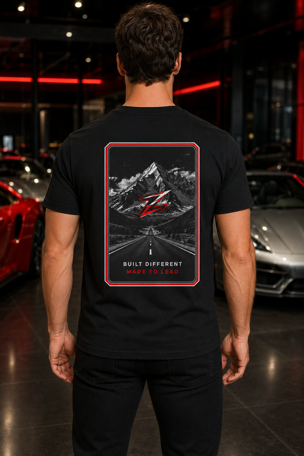 ZANTINI VANTORO TS-10 Double-Sided Graphic T-Shirt