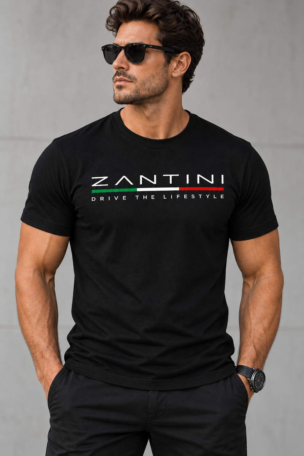 ZANTINI Drive the Lifestyle Performance T-Shirt