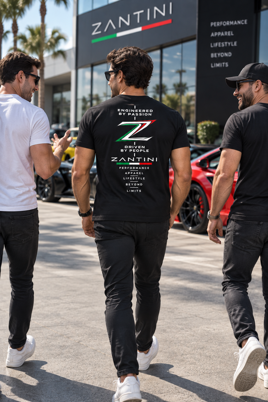 ZANTINI Drive the Lifestyle Performance T-Shirt