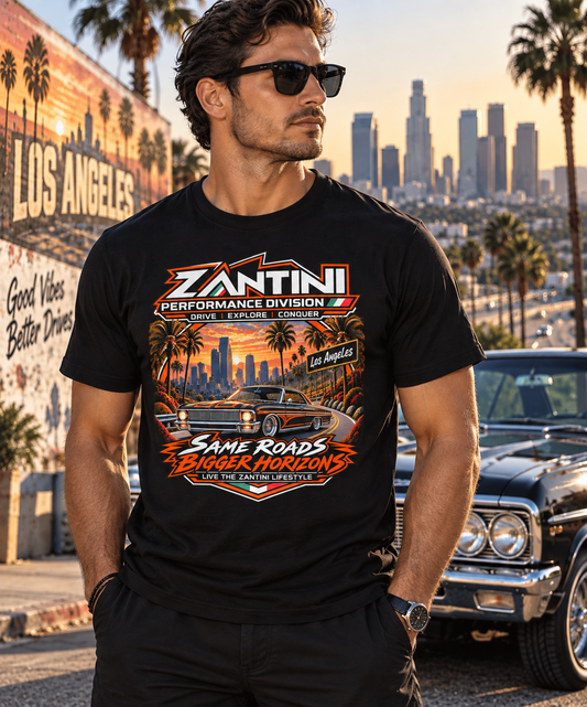 ZANTINI Los Angeles West Coast Lowrider Premium T-Shirt