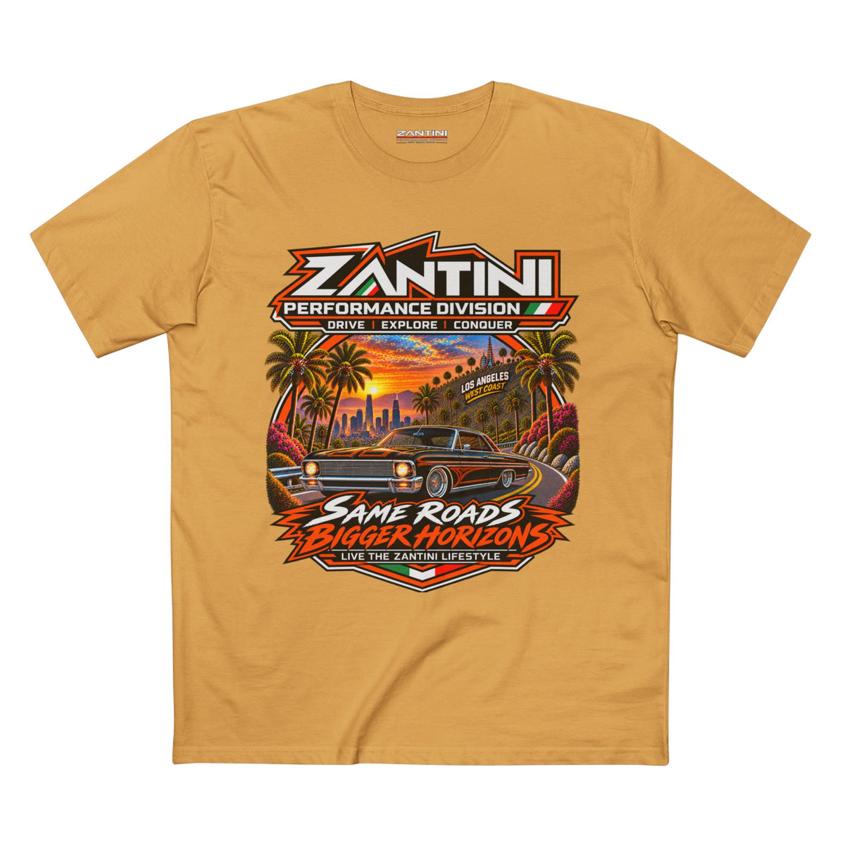 ZANTINI Los Angeles West Coast Lowrider Premium T-Shirt