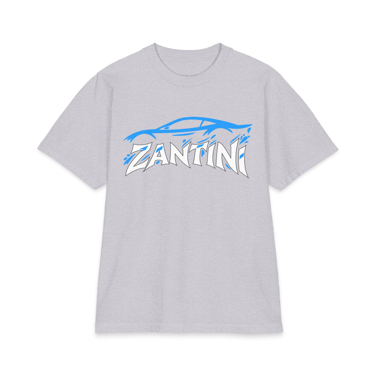 ZANTINI Drive the Lifestyle Automotive Graphic T-Shirt – Blue