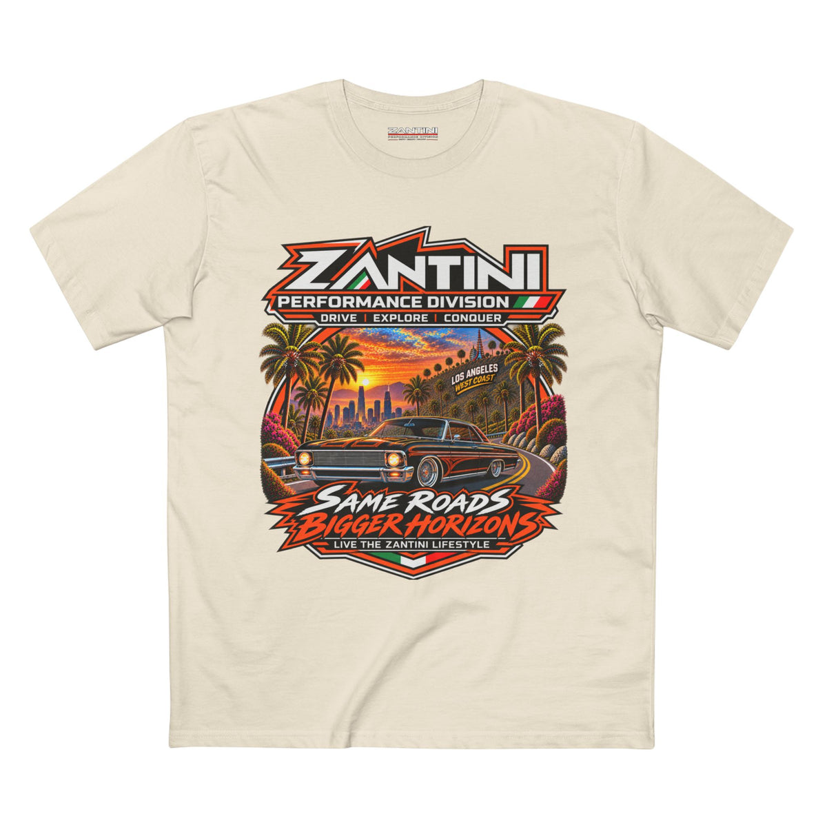 ZANTINI Los Angeles West Coast Lowrider Premium T-Shirt
