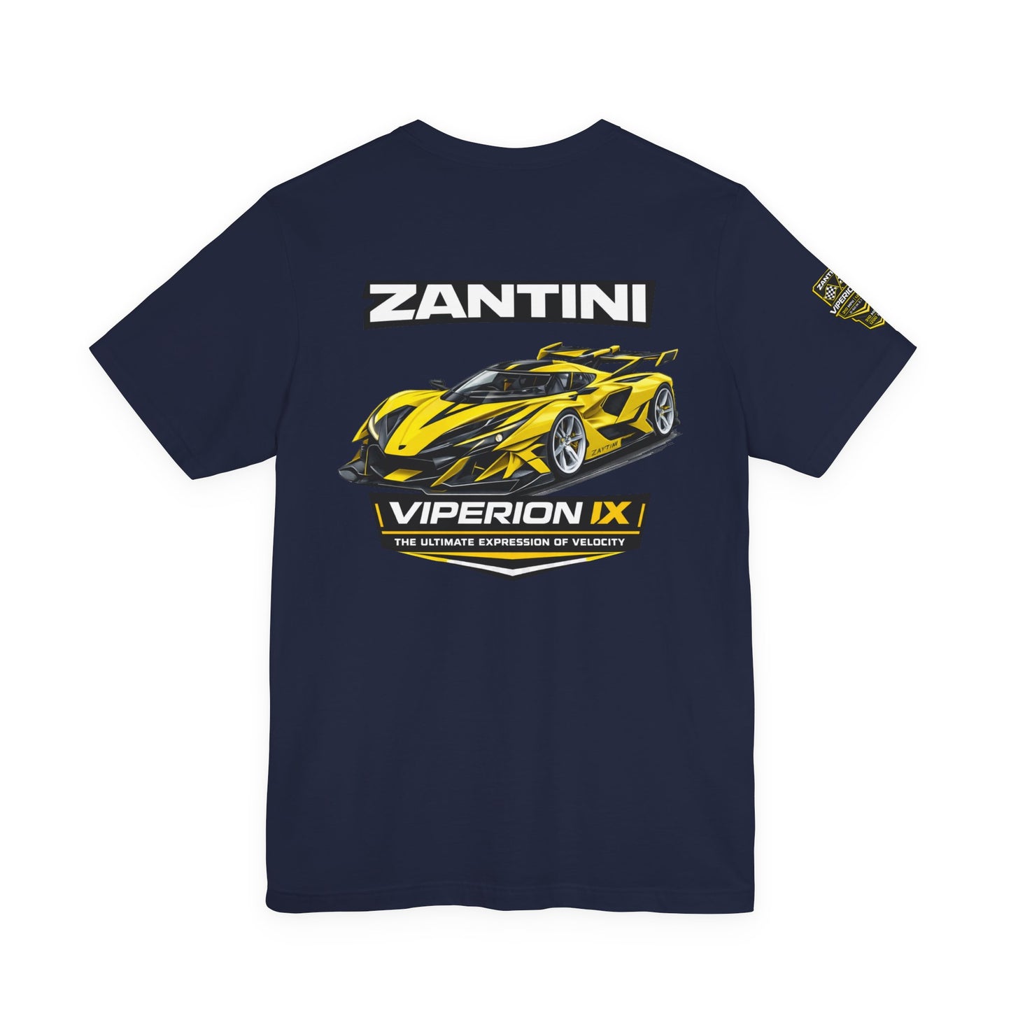 ZANTINI Viperion IX T-Shirt | Hypercar Motorsport Streetwear | Supercar Graphic Performance Tee