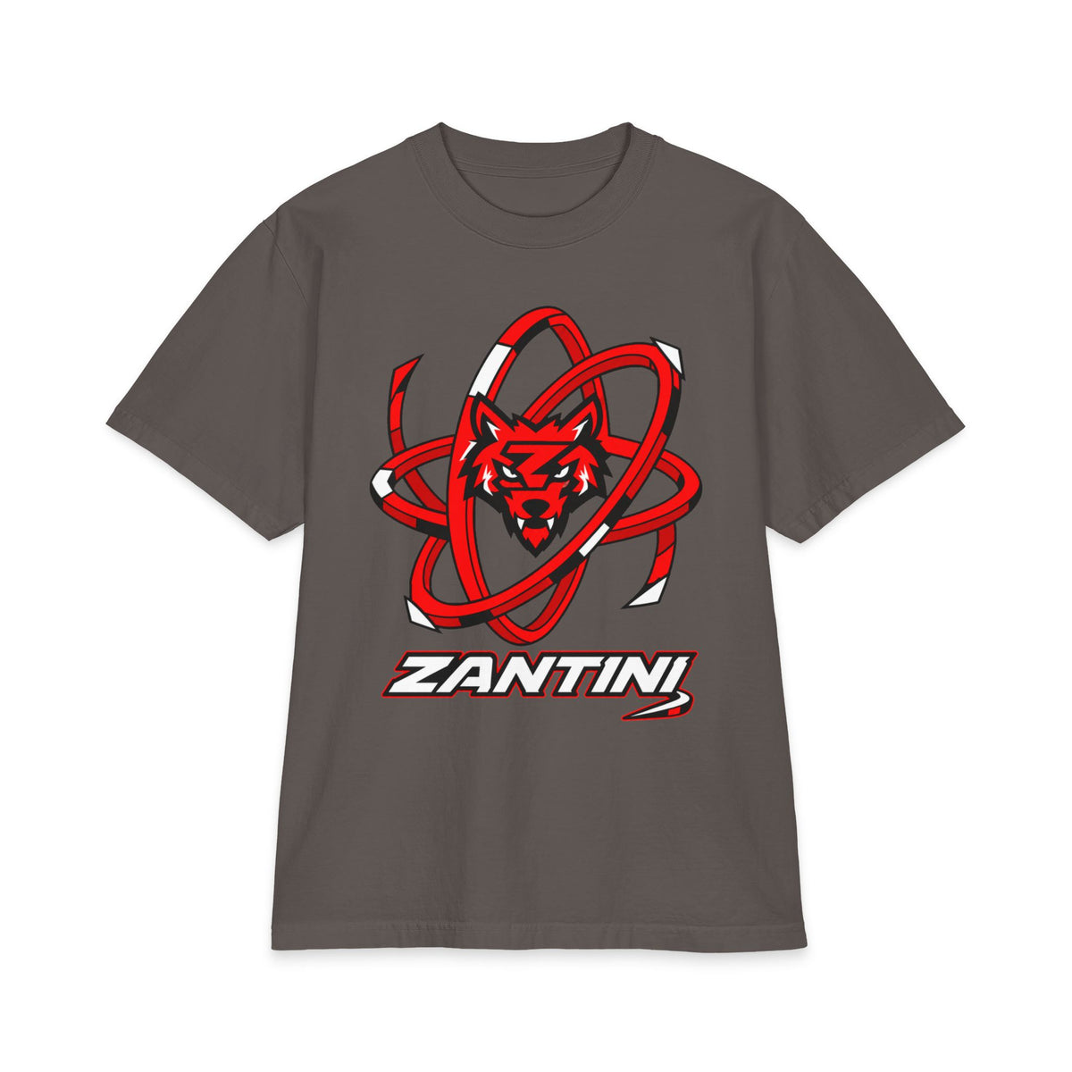 ZANTINI Wolf Orbit Performance Streetwear T-Shirt