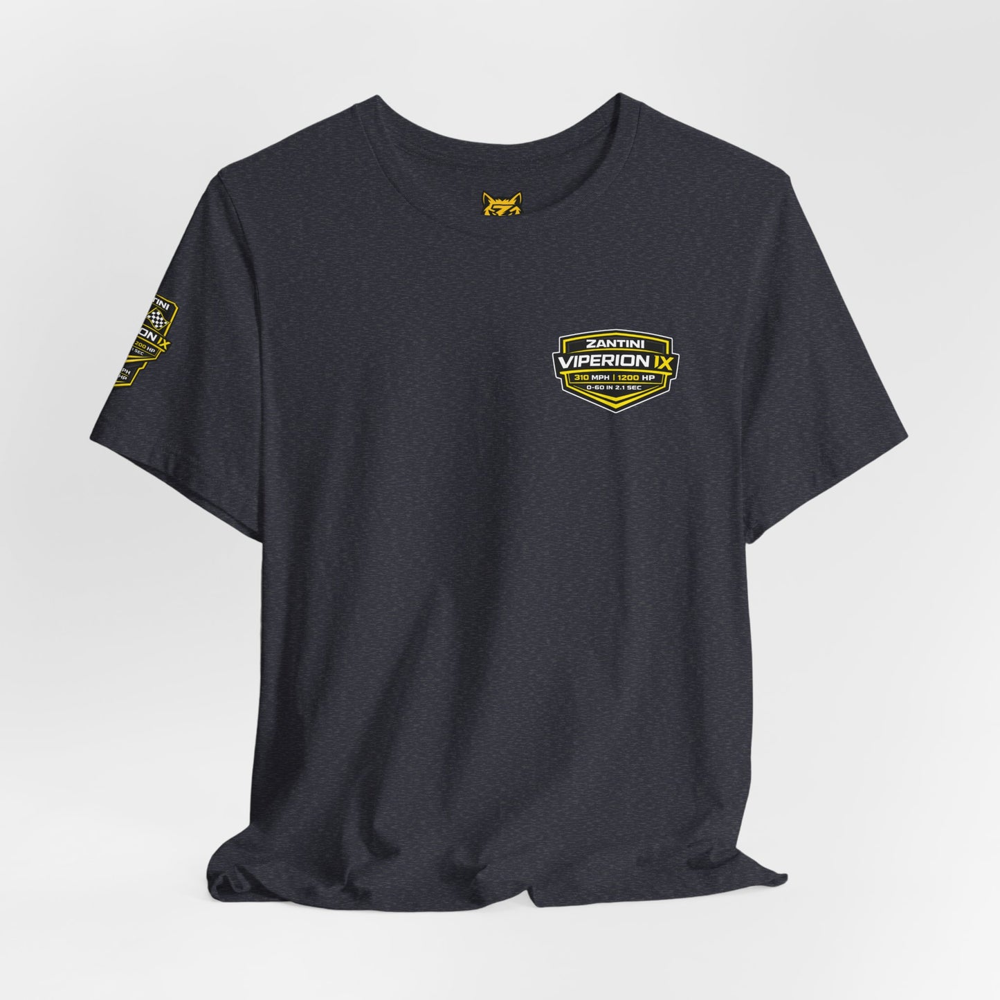 ZANTINI Viperion IX T-Shirt | Hypercar Motorsport Streetwear | Supercar Graphic Performance Tee