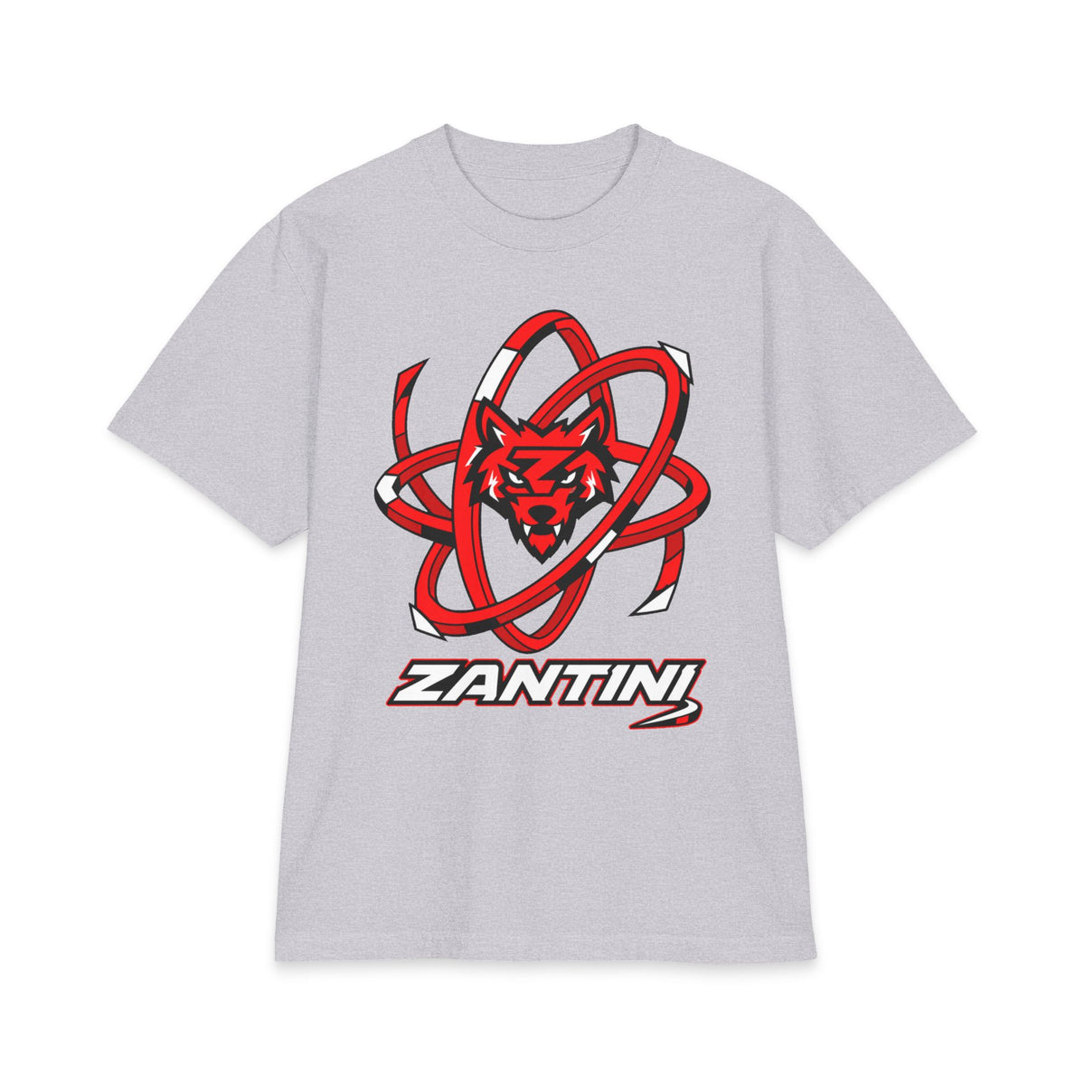 ZANTINI Wolf Orbit Performance Streetwear T-Shirt