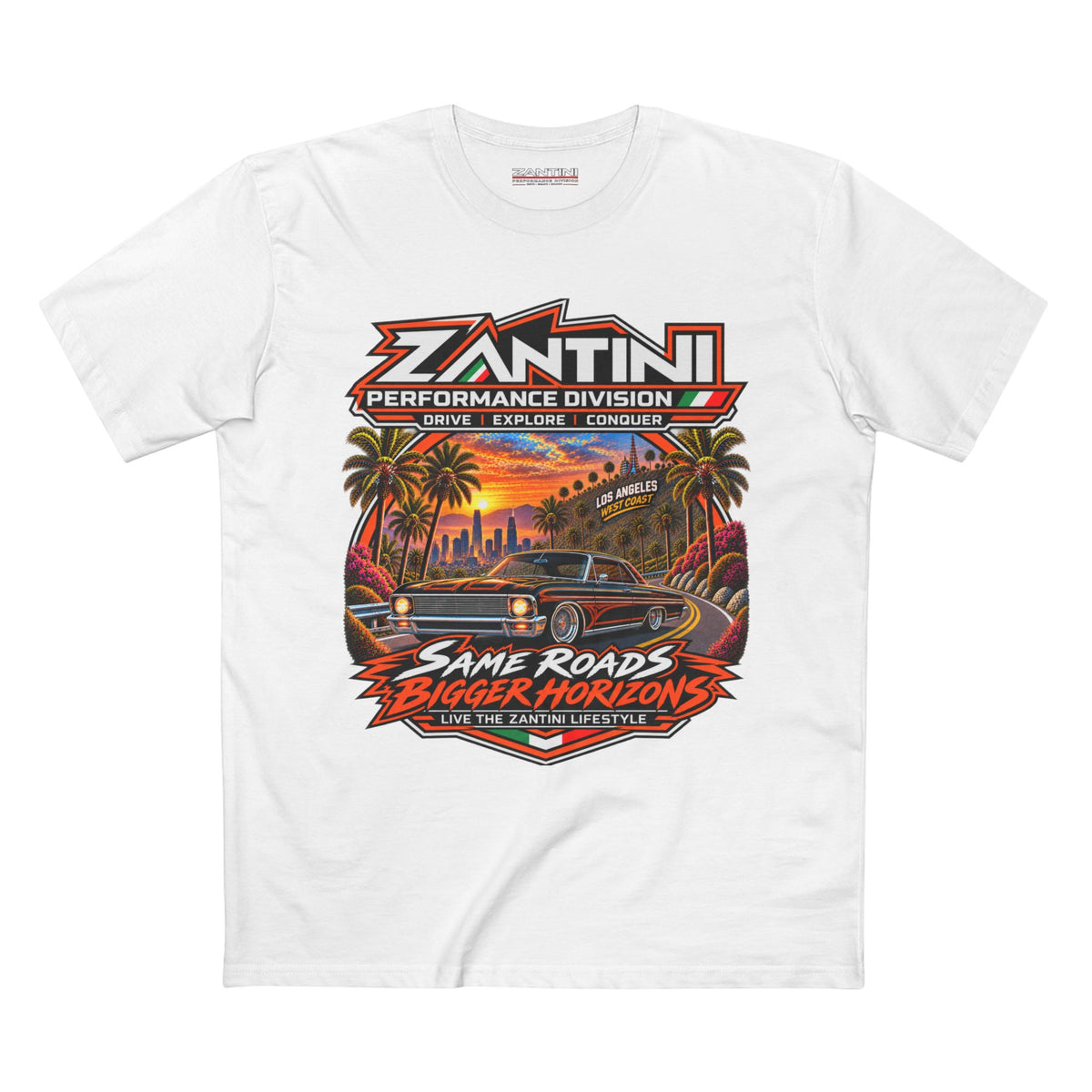 ZANTINI Los Angeles West Coast Lowrider Premium T-Shirt