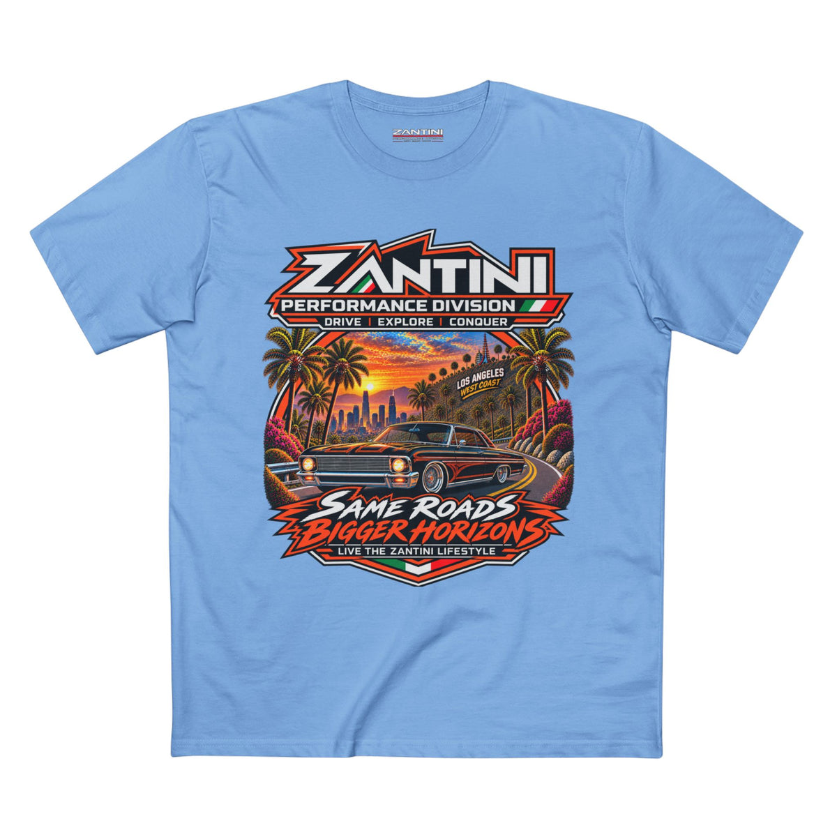 ZANTINI Los Angeles West Coast Lowrider Premium T-Shirt
