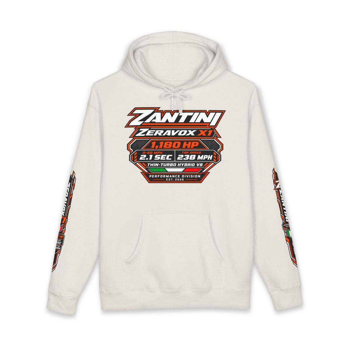 ZANTINI Zeravox X1 Performance Hoodie
