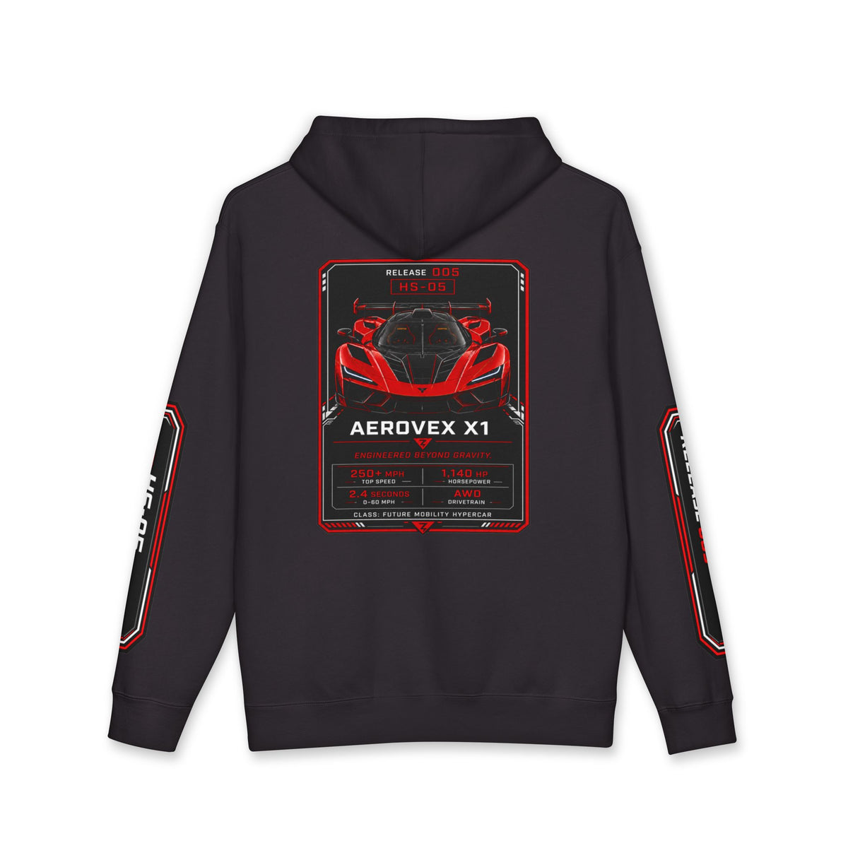 ZANTINI AEROVEX X1 Performance Racing Hoodie