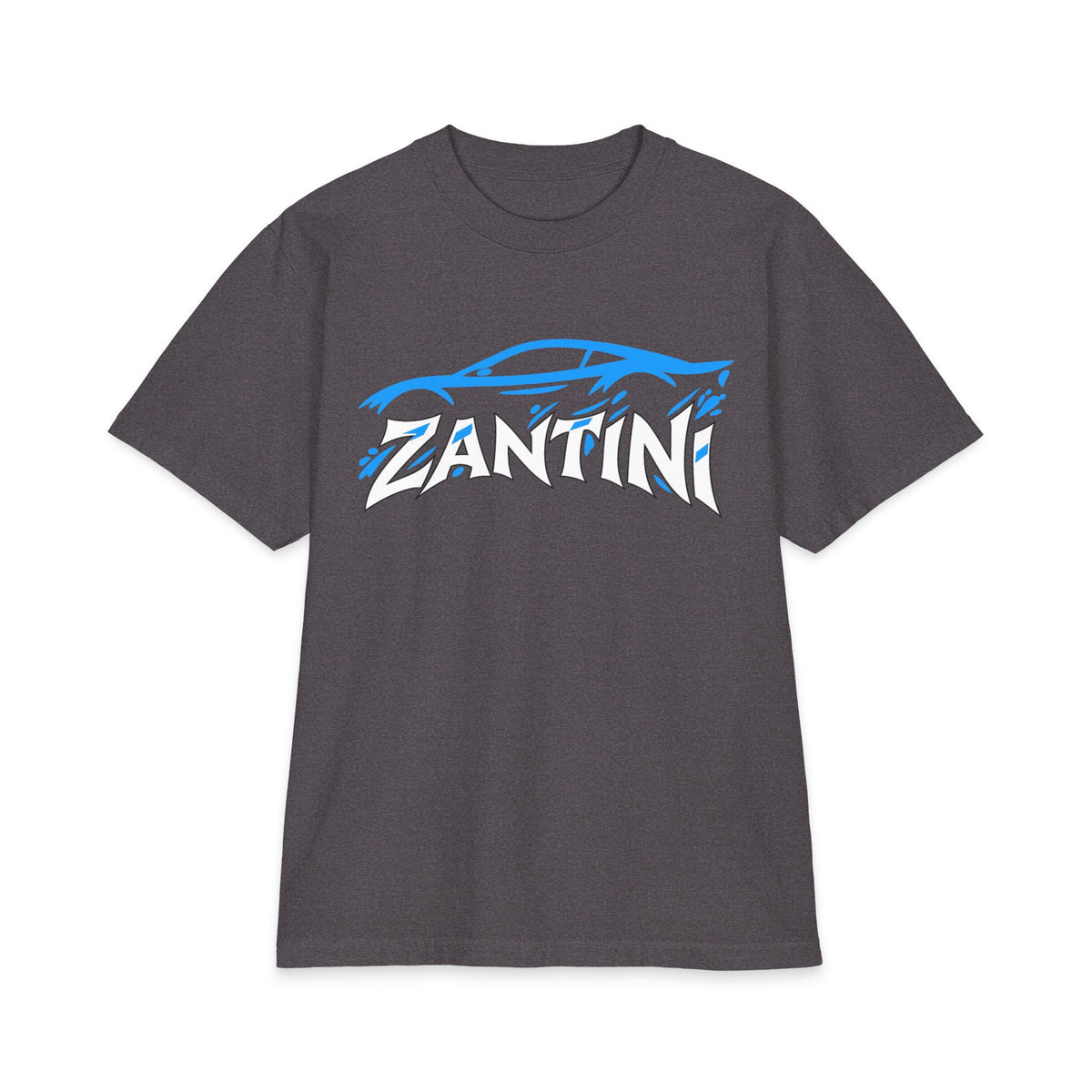 ZANTINI Drive the Lifestyle Automotive Graphic T-Shirt – Blue