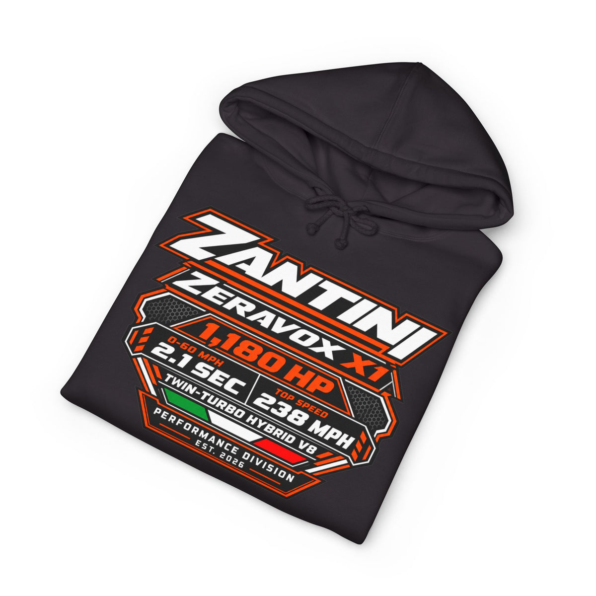 ZANTINI Zeravox X1 Performance Hoodie