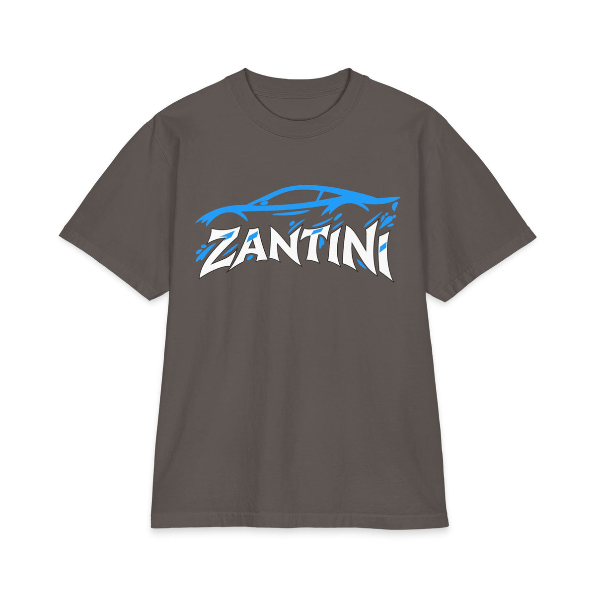 ZANTINI Drive the Lifestyle Automotive Graphic T-Shirt – Blue