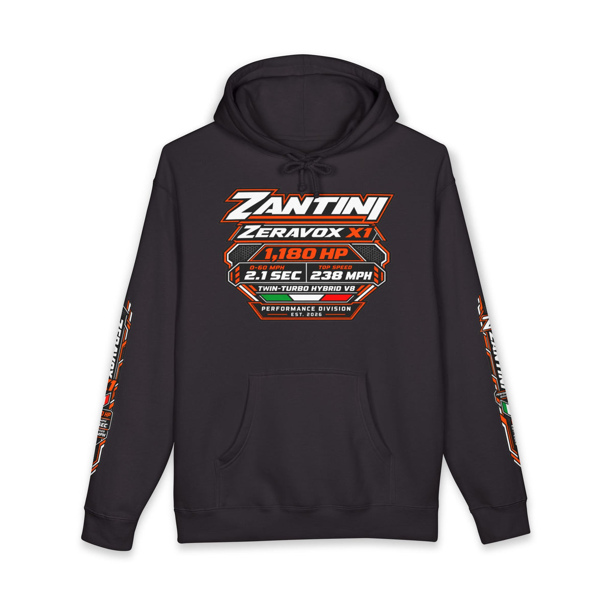 ZANTINI Zeravox X1 Performance Hoodie