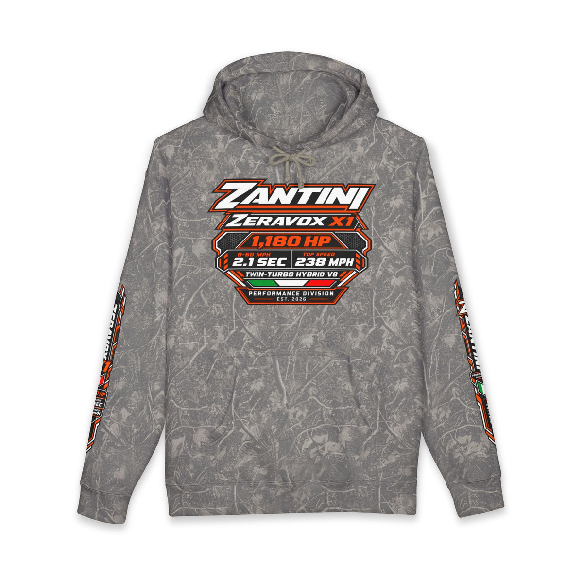 ZANTINI Zeravox X1 Performance Hoodie